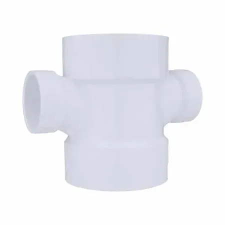 Mueller Industries, Inc. Mueller Industries, Inc. 1WJN9 PVC Sanitary Tee 4x4x2x2 in — product photo