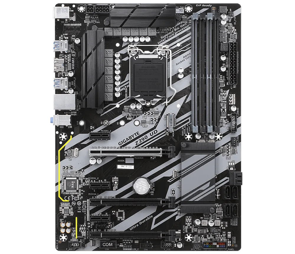 GIGABYTE GIGABYTE Z390 UD Intel motherboard — product photo