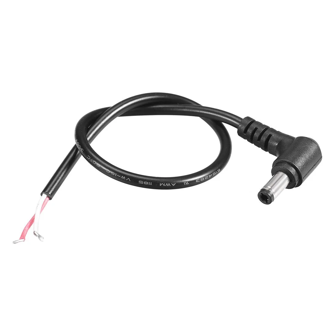 Unique-Bargains Unique-Bargains DC Power 5.5mm x 2.5mm 4A 30cm Right Angle 5pcs — product photo