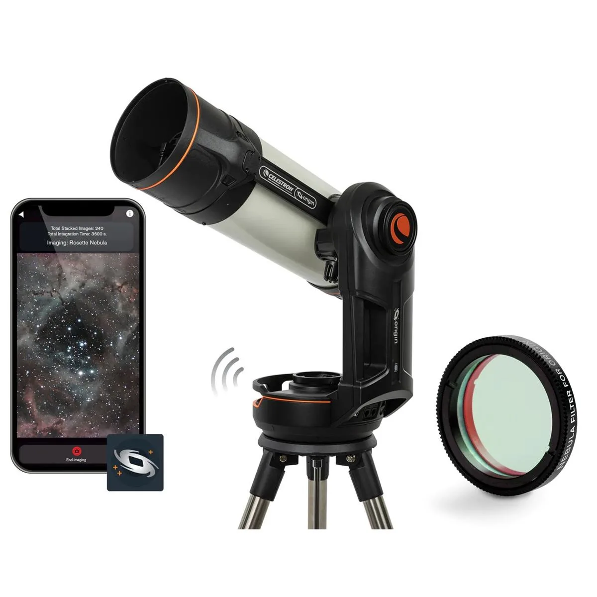 Celestron Celestron Origin Mark II 152mm f/2.2 Observatory Kit with Nebulae Filter — product photo