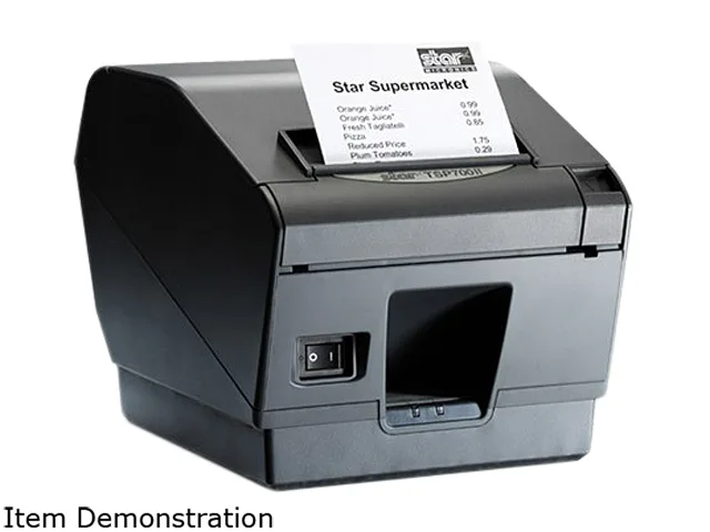 Star Micronics Star Micronics 37966670 TSP743IIW-24L GRY receipt printer — product photo