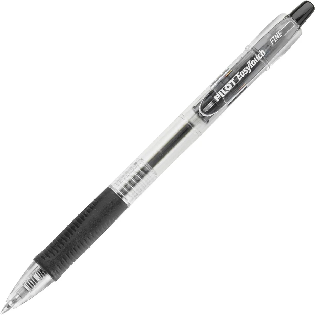Pilot Pen Pilot Pen 54058 EasyTouch 0.7mm Retractable Ballpoint Pens Black Pack of 36 — product photo