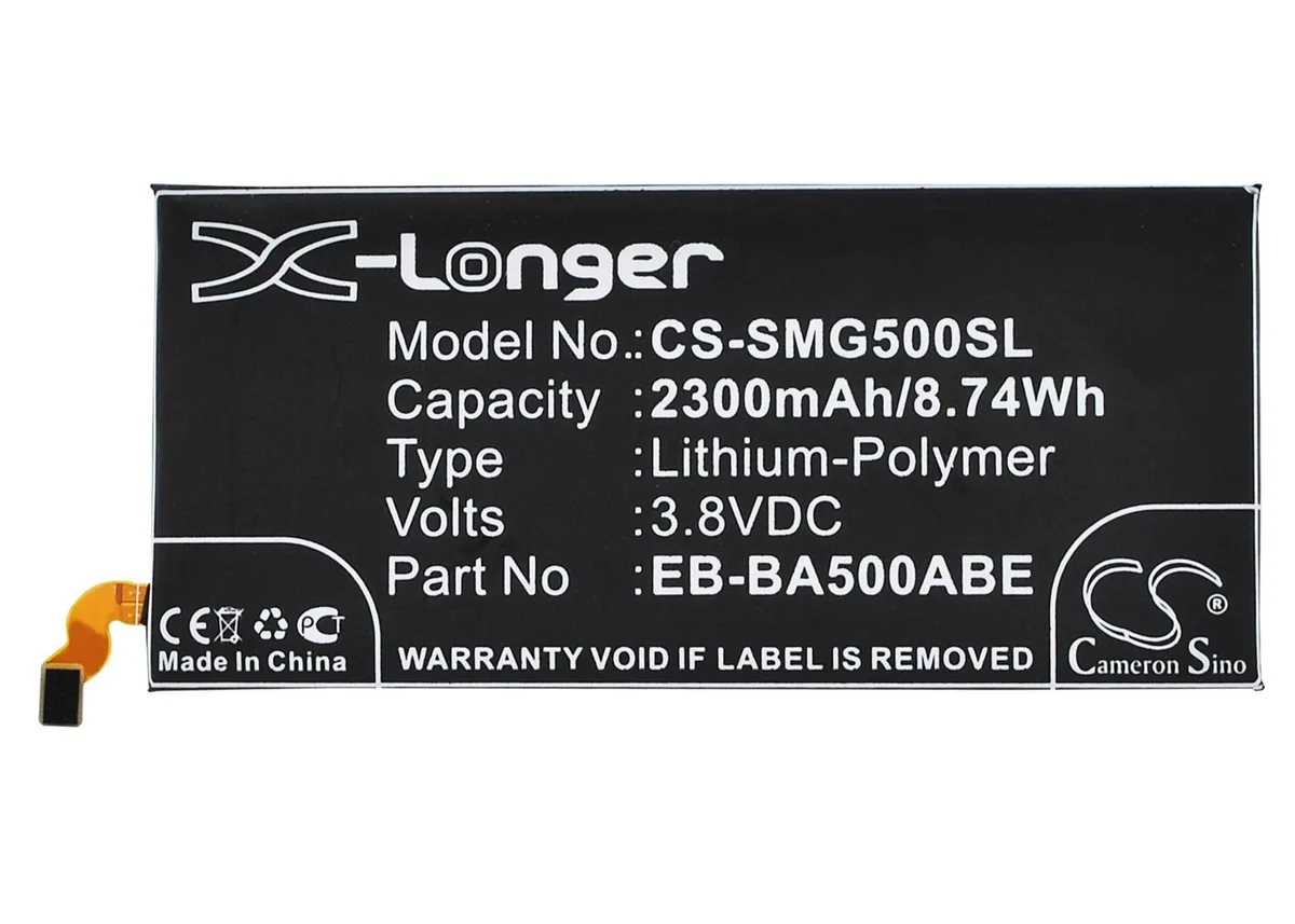 Cameron &amp; Co Cameron &amp; Co DS-CS-SMG500SL cell phone battery 3.8V 2300mAh — product photo