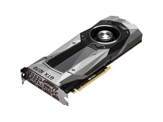 NVIDIA NVIDIA GeForce GTX 1070 8GB Founders Edition GDDR5 graphics card — product photo