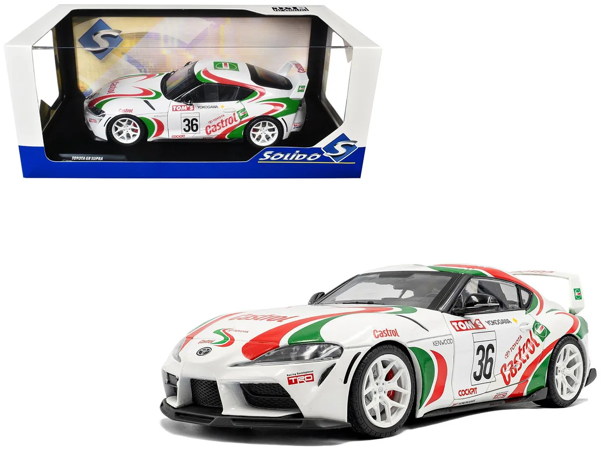 Solido Solido 2024 Toyota GR Supra #36 Toyota Racing Tribute 1/18 Diecast Car — product photo
