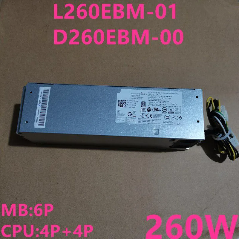 WMtec WMtec 260W server power supply Dell 7080 7070 7060 3050 6Pin — product photo
