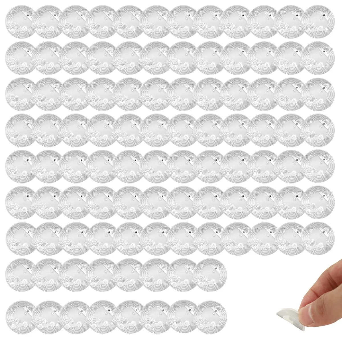  Scotch NFC Tags Ntag215 100 pcs 25 mm 504 B Pink — product photo