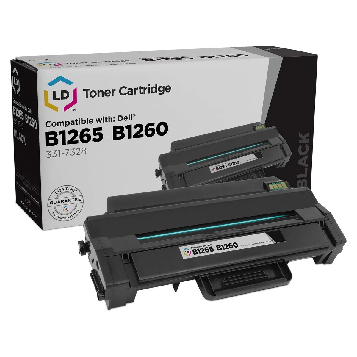 LD Products LD Products 331-7328 RWXNT Black Toner Cartridge 2500 pages — product photo
