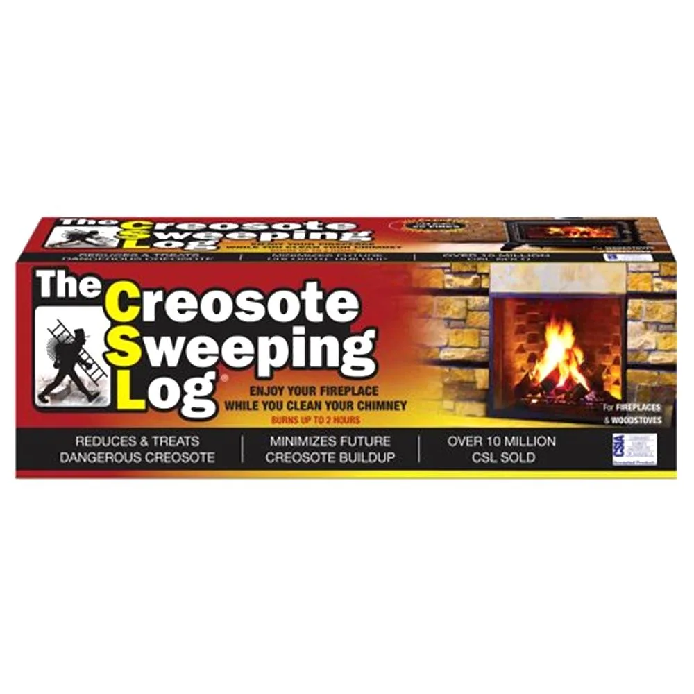 As Seen On TV As Seen On TV SL824-12 Creosote Sweeping Log fireplace accessory — product photo