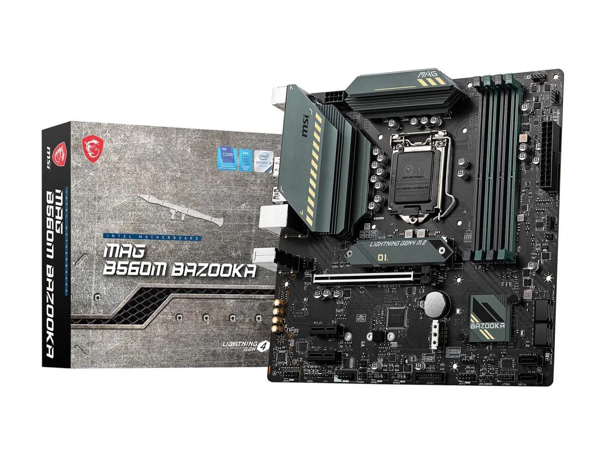 MSI MSI MAG B560M BAZOOKA Intel Motherboard — product photo