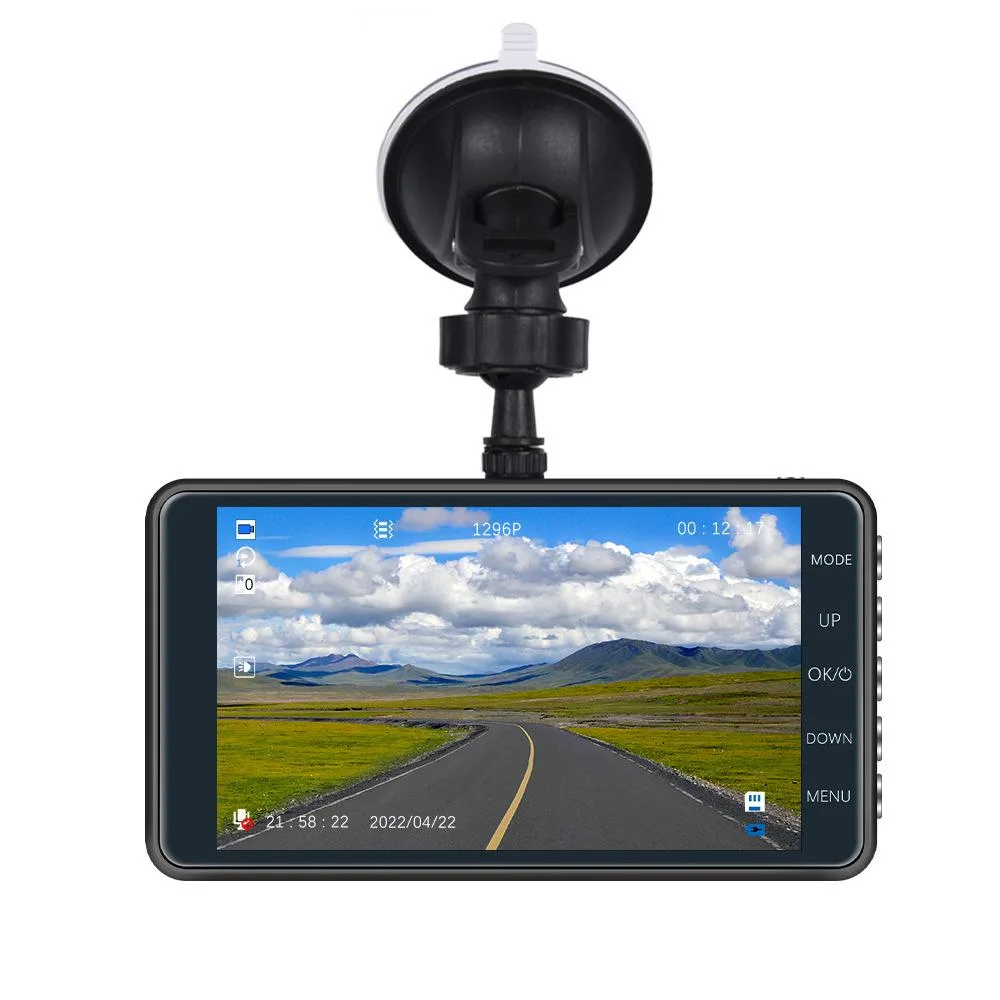 The Perfect Part The Perfect Part Dash Camera 4" FHD IPS Dual Lens Sky Blue — product photo