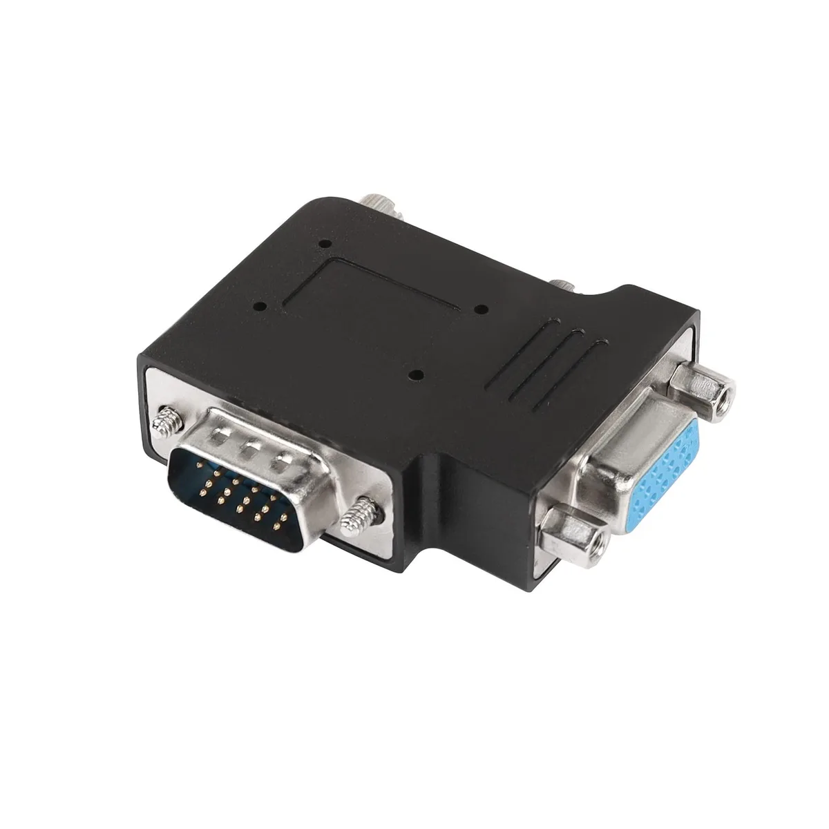 Vszerda Vszerda 90 Degree VGA Male to Female Adapter Right Bend 50*45*9mm — product photo