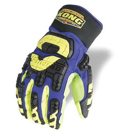 Ironclad Ironclad Impact Resistant Gloves INDI-CCPW-04-L Size L Blue Yellow — product photo