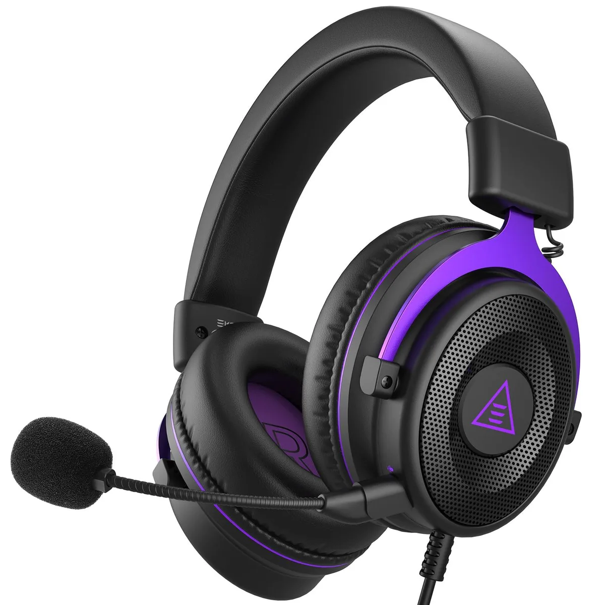  EKSA E900 Gaming Headset 3.5mm Purple 50mm 32ohm — product photo