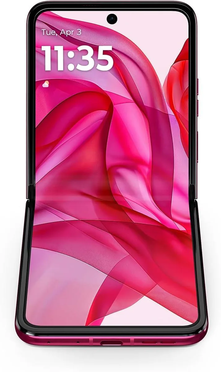 Motorola Motorola razr+ 2024 Unlocked 12/256 Hot Pink cell phones - unlocked — product photo