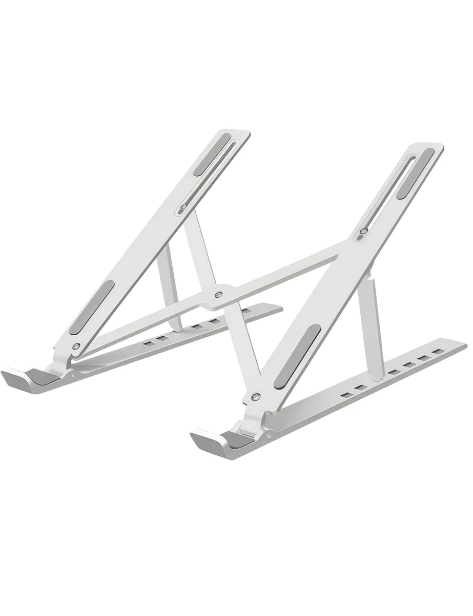 Aavara Adjustable Laptop Stand 10-15.6" 7 Angles 15°-45° Silver — product photo