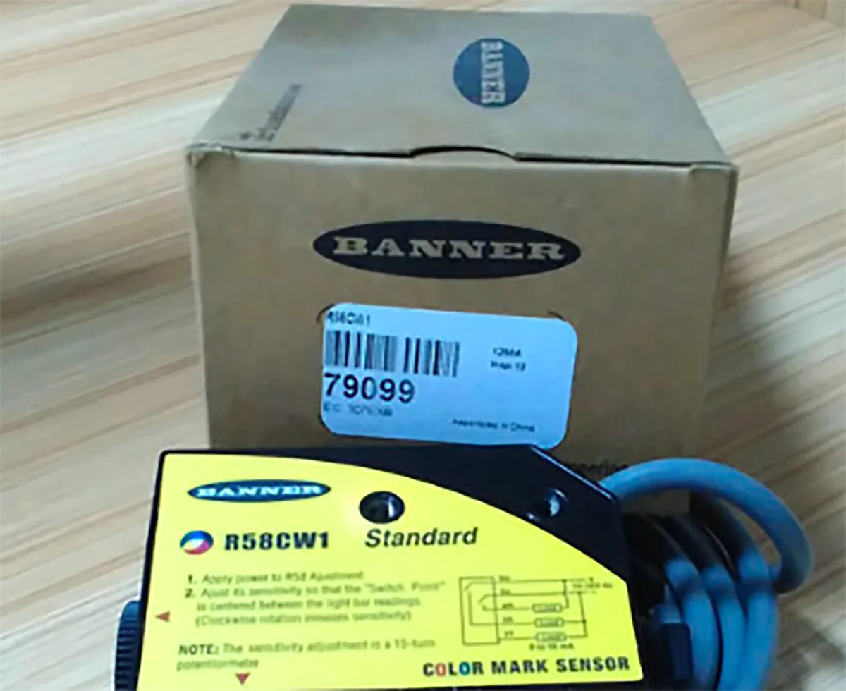 Banner Banner R58CW1 photoelectric color sensor electrician tool 10 mm 10-30 V dc — product photo