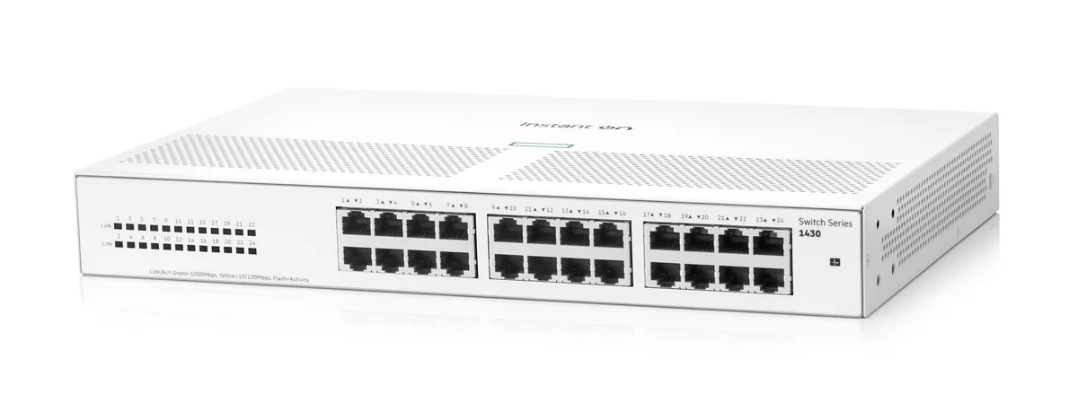 HPE Networking Instant On HPE Networking Instant On 1430 24-port Gigabit network switch R8R49A#ABA — product photo