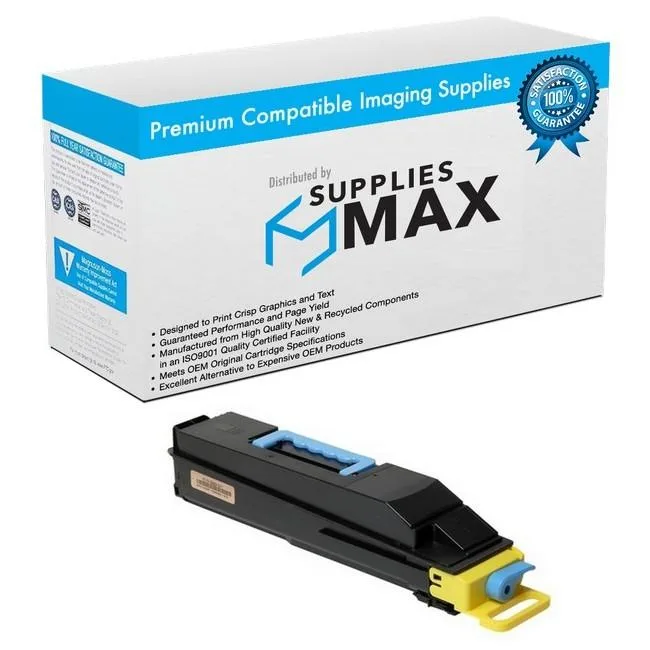 SuppliesMax SuppliesMax KYO1T02KAAUS0 Yellow Toner Cartridge 18000 Pages — product photo