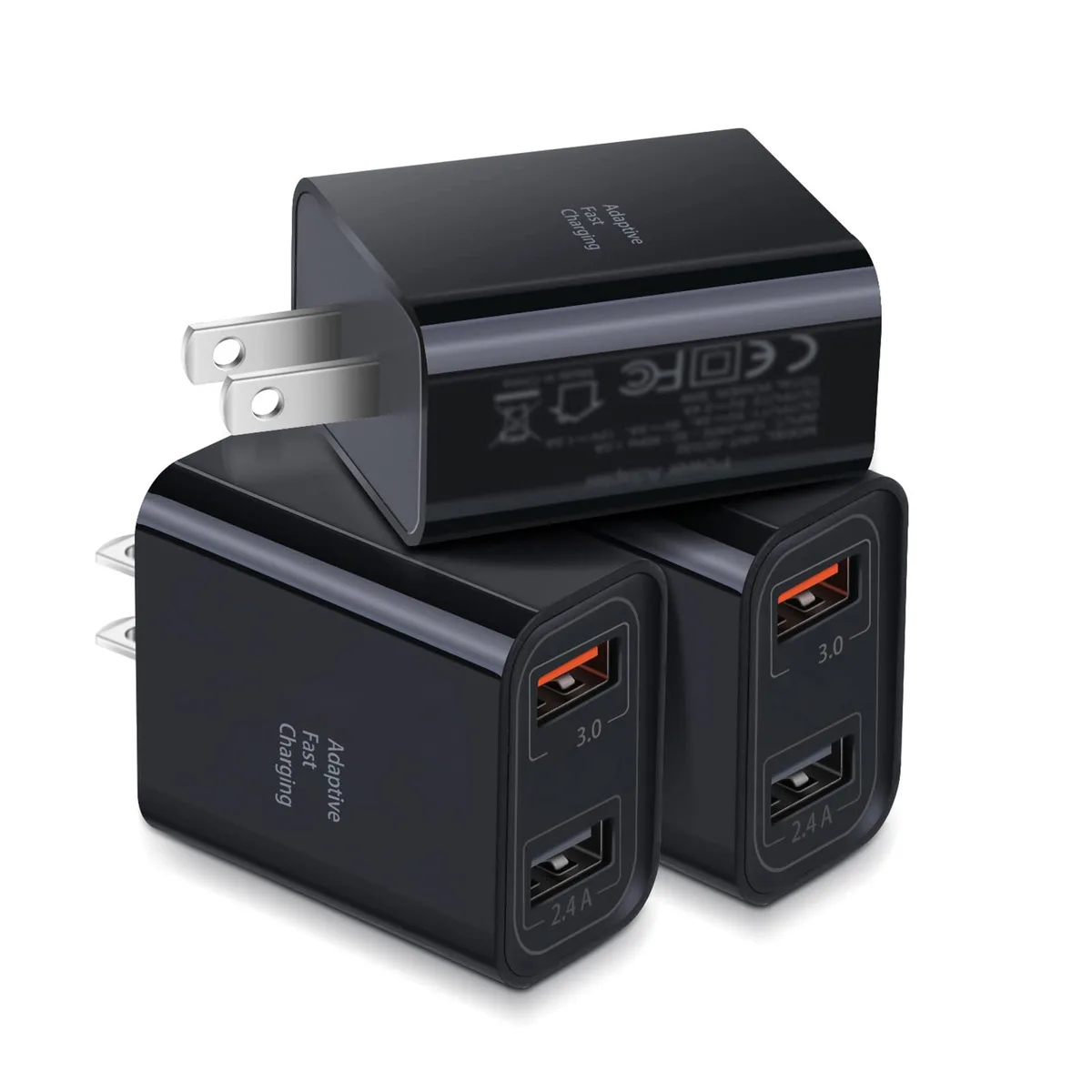  Costyle HNT-QC532 30W Dual USB Wall Charger Black — product photo