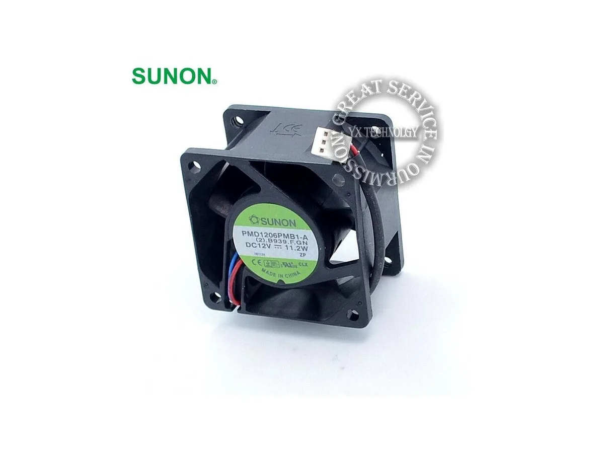Fans Fans 6038 6CM Server Fan 12V 11.2W PMD1206PMB1-A — product photo