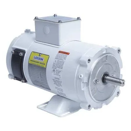 Leeson Leeson 108231.00 DC Washdown Motor 1 HP 1750 56C 180V hvac control — product photo