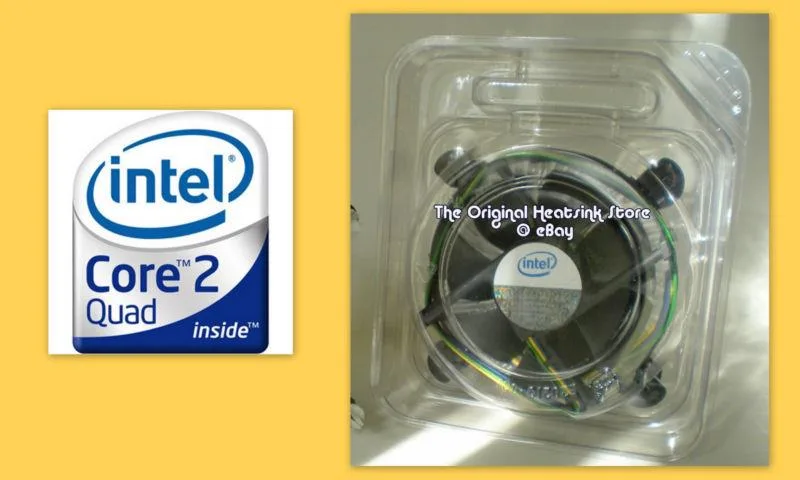 tuanyuan tuanyuan Q8000 Q9000 LGA775 CPU cooling fan PN E30307 — product photo