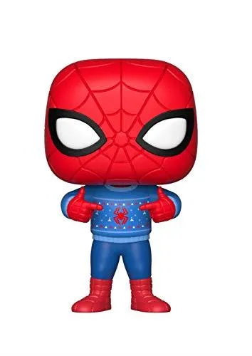 Funko Funko POP! Marvel Holiday Spider-Man Ugly Sweater 33983 action figure — product photo