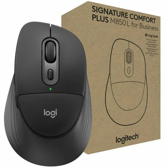 Logitech Logitech Signature M850 L Mouse Graphite 4000 dpi 2.40 GHz Bluetooth Wireless — product photo