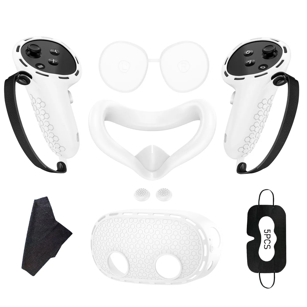 SOVAWIN SOVAWIN 7-in-1 Protective Cover for Meta Quest 3S White — product photo