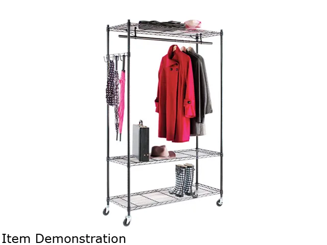 Alera Alera GR354818BL wire shelving garment rack office furniture — product photo