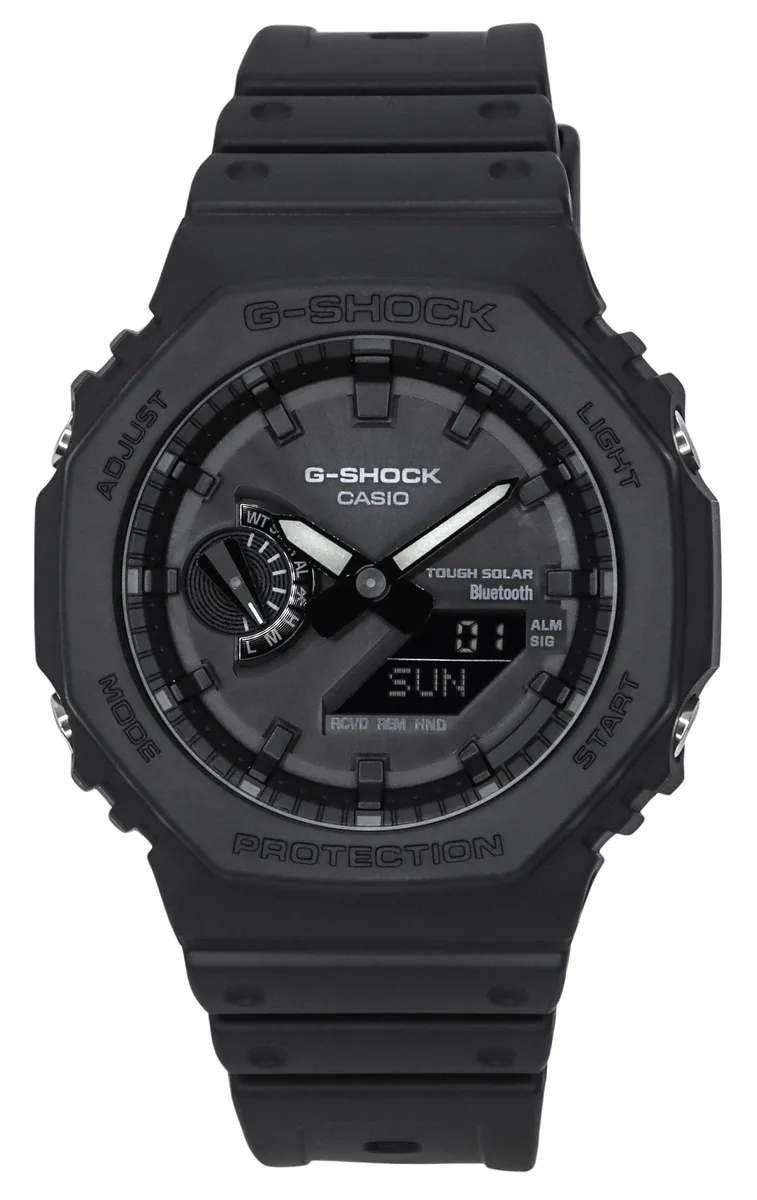 CASIO Casio G-Shock GA-B2100-1A1 Solar Carbon Watch 200m 45.40mm — product photo