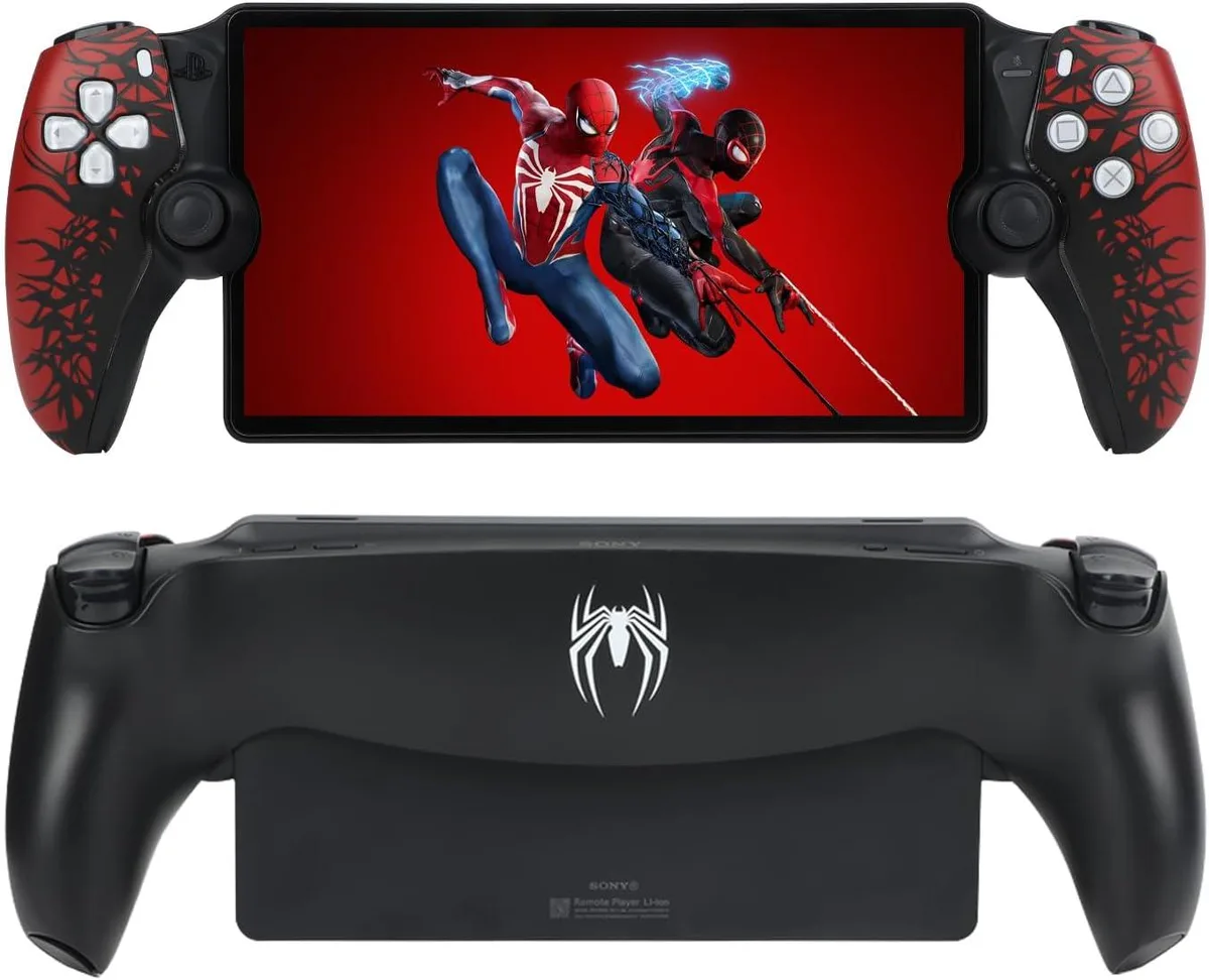 BONAEVER BONAEVER Replacement Plates Spider-Man 2 PS5 Portal Cover Black — product photo