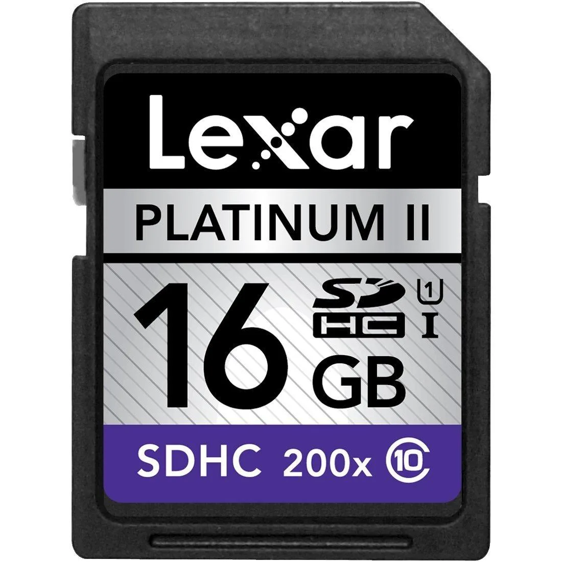 Lexar Lexar Platinum II 16GB 200x Class 10 SDHC UHS-I Backup Media — product photo