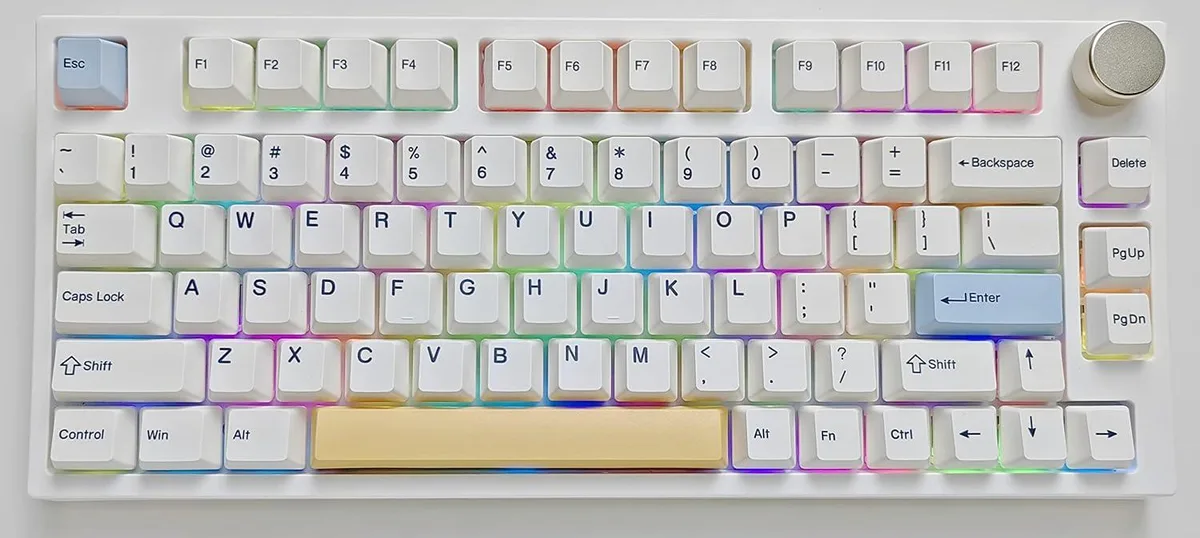 TUKO TUKO NJ80-AP 75% Wireless Mechanical Gaming Keyboard with Knob — product photo