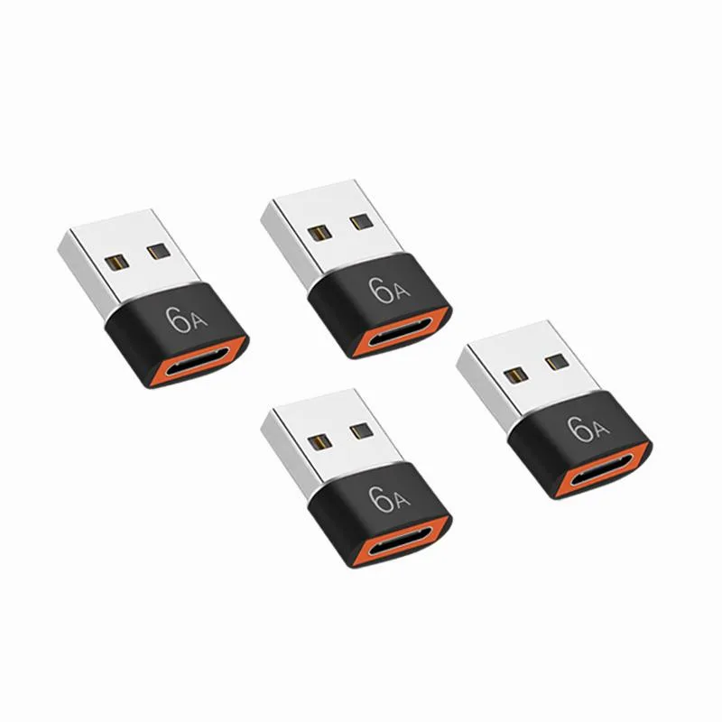 Icomroad Icomroad USB 3.0 to Type-C Adapter 4 Pack Black — product photo