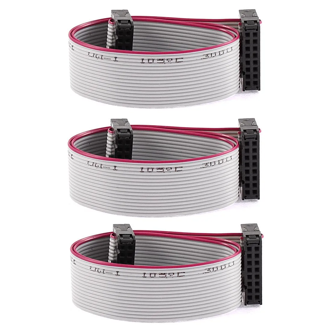 Unique-Bargains Unique-Bargains 16 Pin F/F IDC Flat Ribbon Cable 30cm 3pcs — product photo
