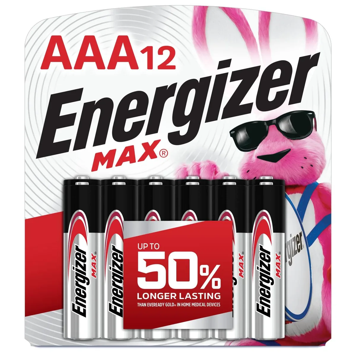 No Sew No Sew Energizer MAX AAA Alkaline Batteries 12 Pack 1.5V — product photo