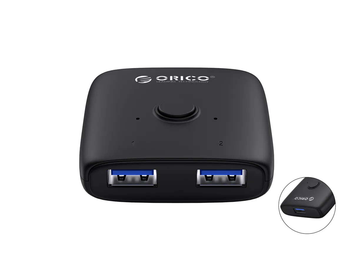 Orico Orico HS2-B1 USB 3.0 2-Port KVM Switch — product photo