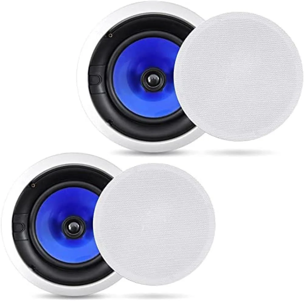 PYLE AUDIO PYLE AUDIO PIC8E 8" In-Wall Speakers Pair 300W — product photo