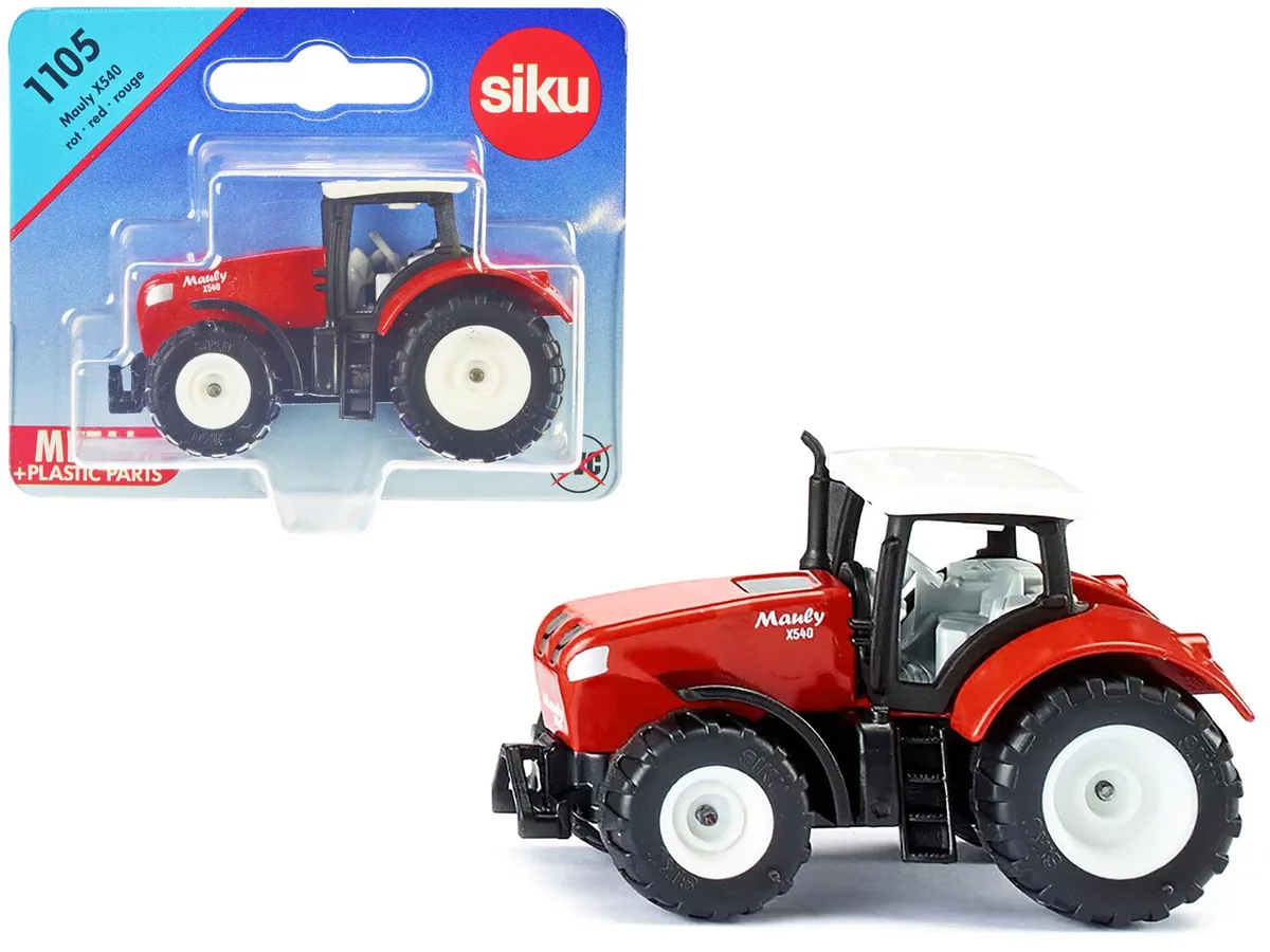 Siku Siku Mauly X540 Tractor Red White Top Diecast 2.625in — product photo