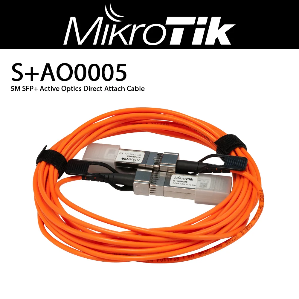 Mikrotik Mikrotik S+AO0005 5m SFP+ 10Gbps active optical cable — product photo