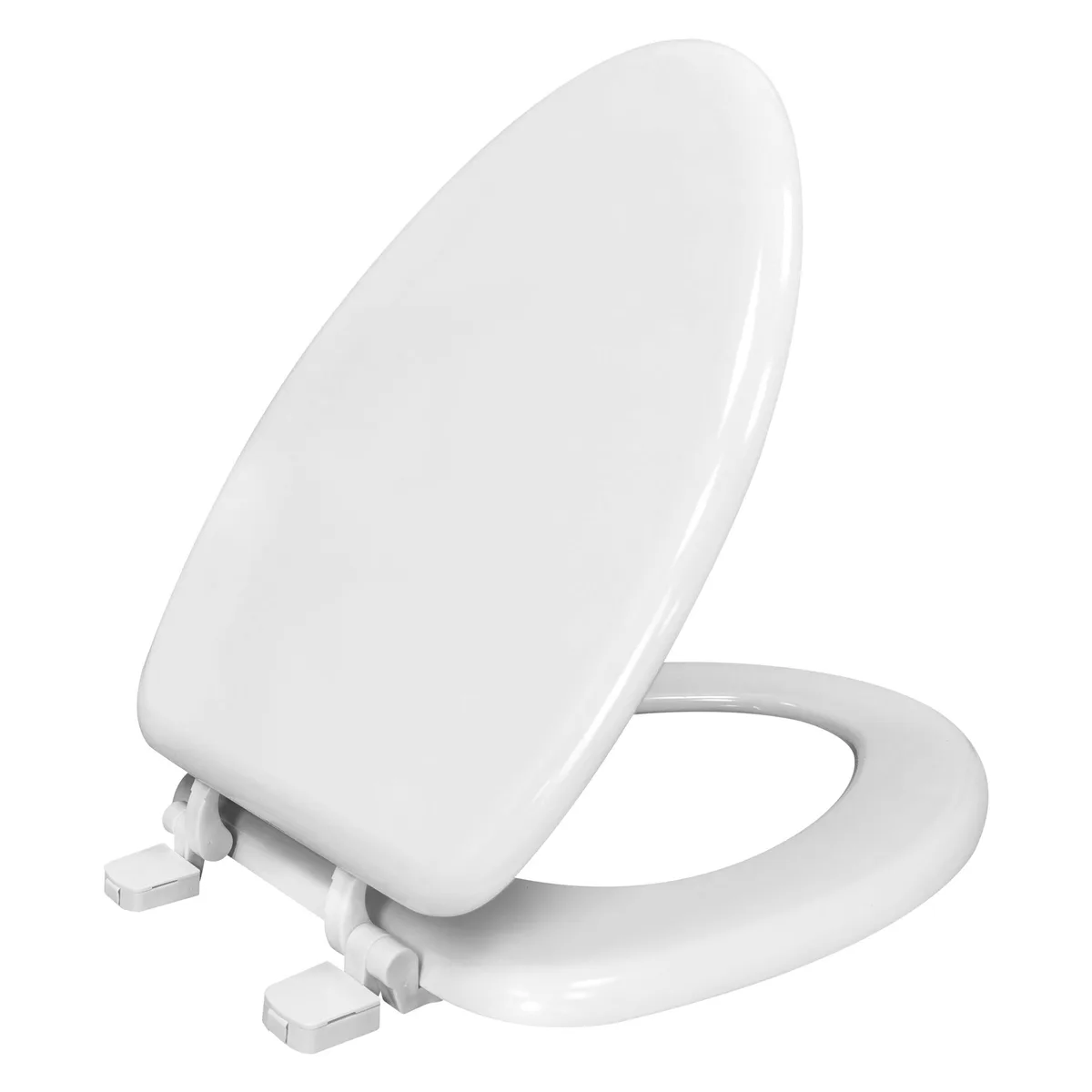 Mainstays Mainstays Elongated White Toilet Seat 19 in 7.12 lb — product photo