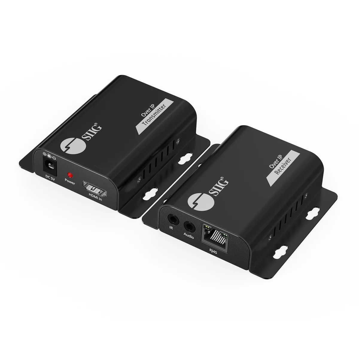 SIIG, Inc SIIG, Inc CE-H3IP01-S1 HDMI Over IP Extender Kit 492ft 1080p@60Hz IR Audio Extraction One-to-Many — product photo
