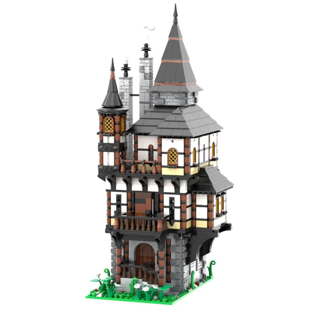 ZITIANYOUBUILD ZITIANYOUBUILD MOC-109653 Medieval Tower 1823PCS Building Set — product photo