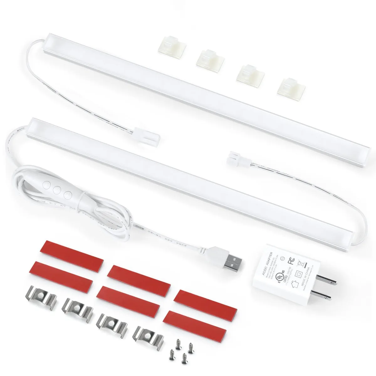  Litever LL-5V-2P-4000K 2 × 12" LED Light Kit 4000K — product photo