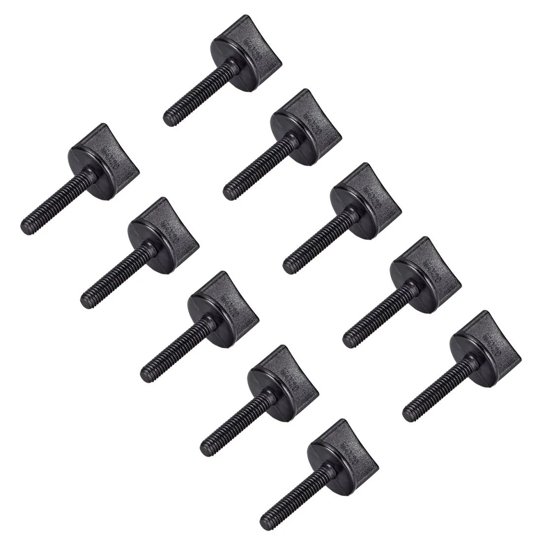 Unique-Bargains Unique-Bargains M4 x 20mm Nylon Thumb Screws 10 Pcs — product photo
