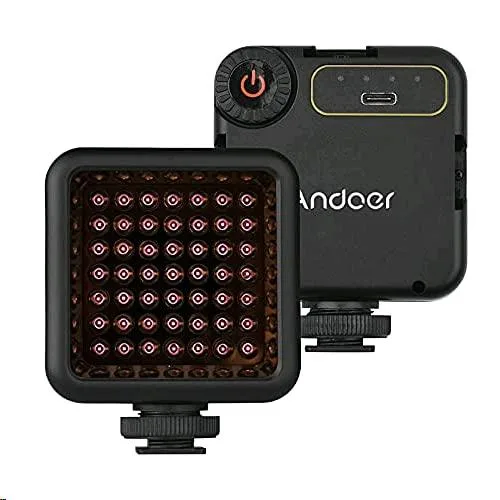  Neewer AgoKud IR Night Vision Light 20m 49 LED 2000mAh 3 Cold Shoe — product photo