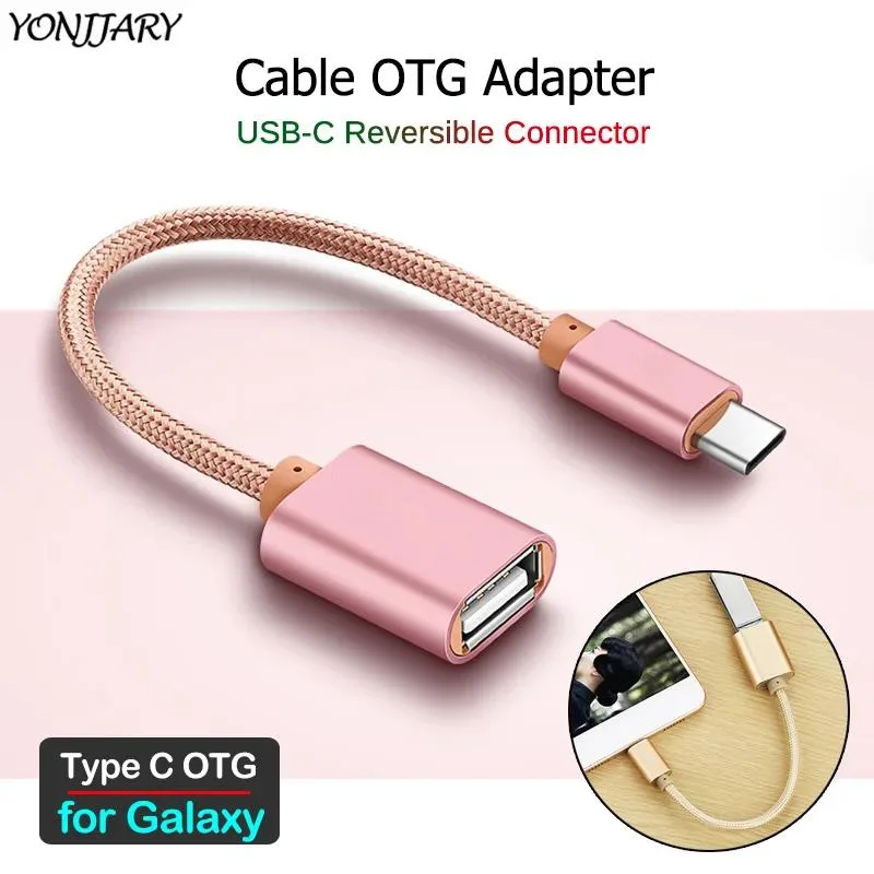 Hetai Tech Hetai Tech OTG Adapter Cable Galaxy S10 Lite M11 M21 M31 M30S M30 M40 A5 2017 A8 2018 Micro USB to USB A — product photo