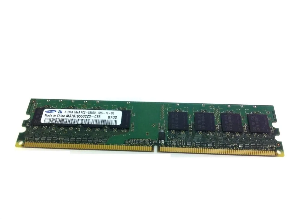 SAMSUNG SAMSUNG 512MB PC2-5300U 667MHz desktop RAM — product photo